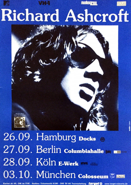 Richard Ashcroft Tour 2000 (A1) | Posterlink Shop