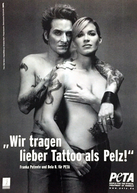 Bela B. und Franka Potente für Peta (A1) | Posterlink Shop