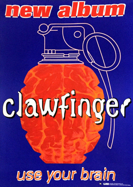 Clawfinger Album Release Use Your Brain (A1) | Posterlink Shop