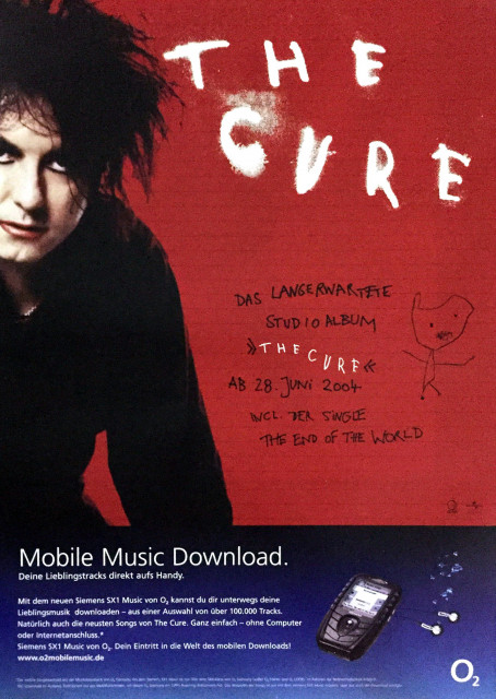 The Cure Album Release Poster 2004 (A1) | Posterlink Shop