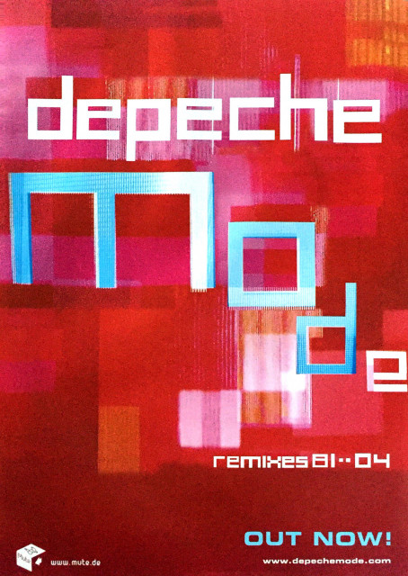 Depeche Mode Album Release 2004 Remixes 81..04 (A1) | Posterlink Shop