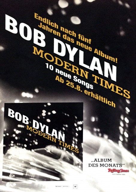 Bob Dylan Modern Times Album Release 2006 (A1) | Posterlink Shop