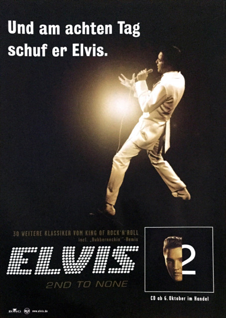 Elivis 2nd to none Album Release Poster 2003 (A1) | Posterlink Shop