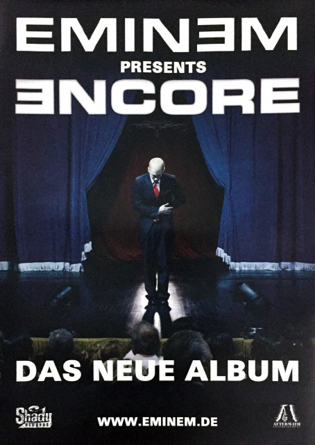 Eminem Encore Release Poster 2004 (A1) | Posterlink Shop