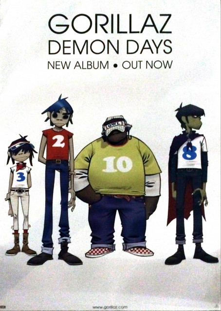 Gorillaz Album Release (A1) | Posterlink Shop