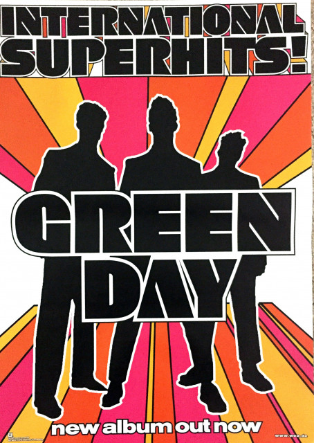 Green Day Record Release International Superhits (A1) | Posterlink Shop