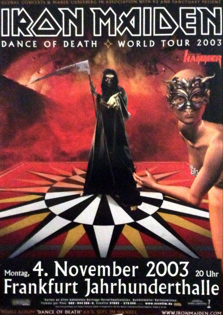 Iron Maiden Dance of The Deaf Tour 2003 (A1) | Posterlink Shop