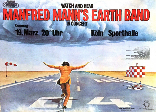 Mannfred Mann's Earthband 1978 Watch-Tour. (A1) | Posterlink Shop