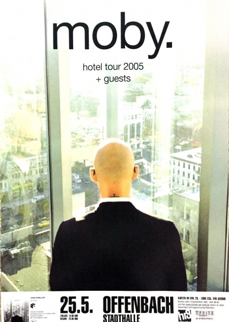 Moby Offenbach Hotel Tour 2005 (A1) | Posterlink Shop