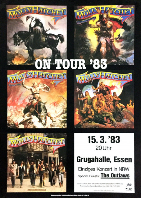 Molly Hatchet Essen 1983 (A1) | Posterlink Shop