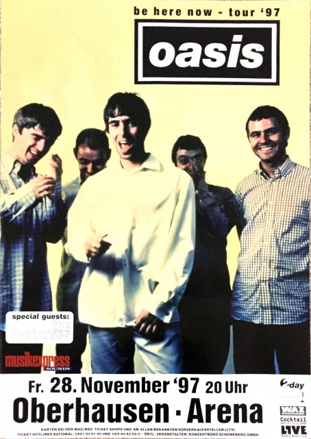 Oasis Oberhausen 1997 (A1) | Posterlink Shop