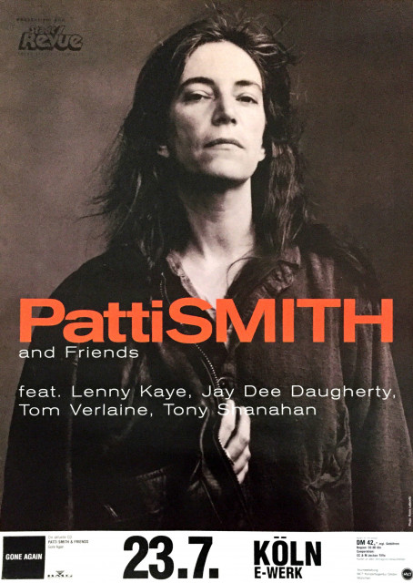 Patti Smith Cologne 1996 (A1) | Posterlink Shop