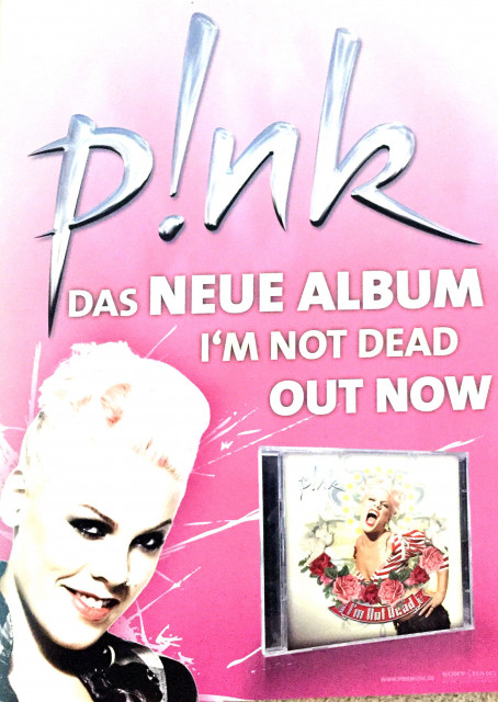 Pink Album Release I'm not Dead (A1) | Posterlink Shop