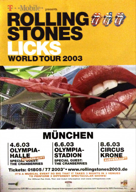 Rolling Stones 40 Licks Tour 2003 München 