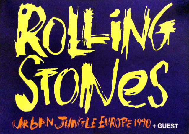 Rolling Stones Urban Jungle Tour 1990 (DOA1 Quer) | Posterlink Shop