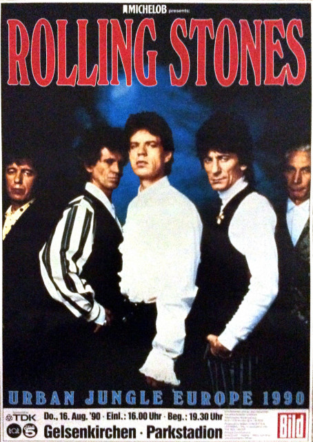 Rolling Stones Urban Jungle Tour 1990 Gelsenkirchen (A1) | Posterlink Shop