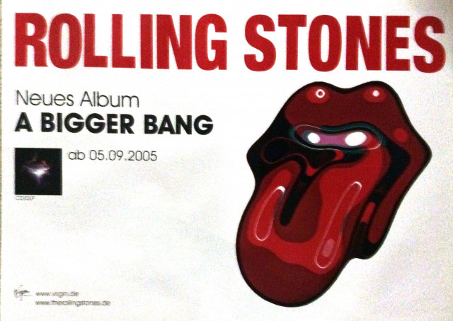 Rolling Stones Bigger Bang Album Release (A1) | Posterlink Shop