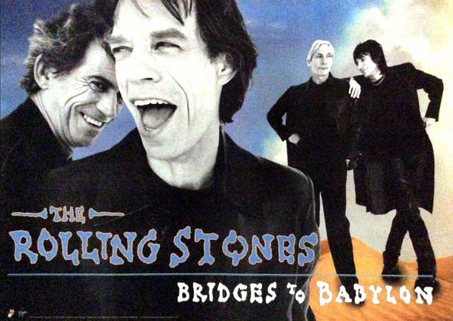 Rolling Stones Bridges to Babylon Album Release (A1) | Posterlink Shop