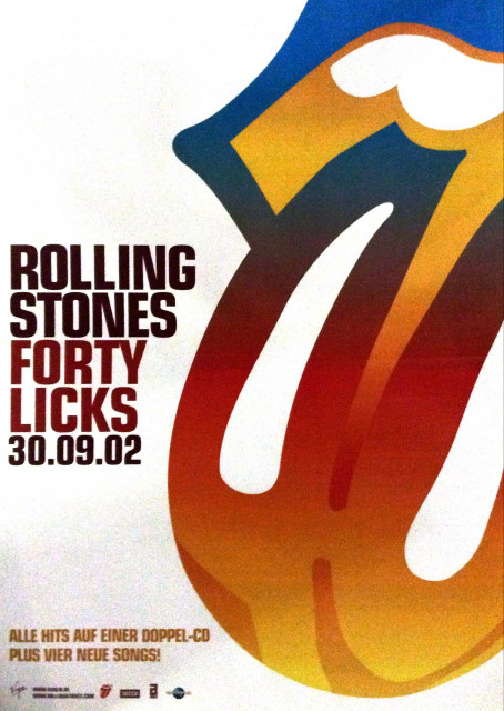 Rolling Stones 40 Licks Album Release (A1) | Posterlink Shop