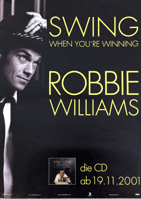 Robbie Williams Swing when you're winning (A1) | Posterlink Shop