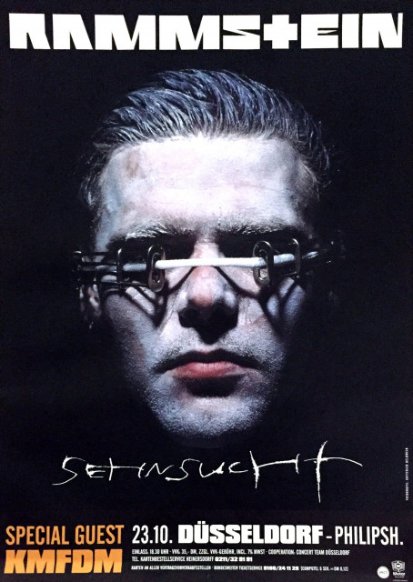 Rammstein Sehnsucht Tour 1997 (A1) | Posterlink Shop