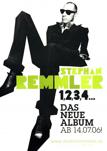 Stephan Remmler Album Release 1,2,3,4... 2006 (A1) | Posterlink Shop