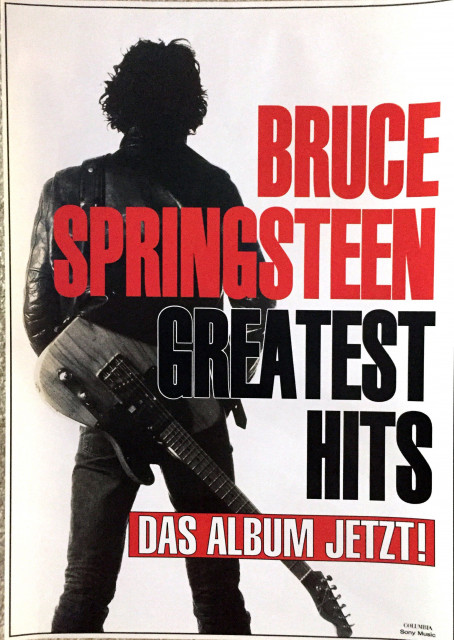 Bruce Springsteen Album Release Greatest Hits 1995 (A1) | Posterlink Shop