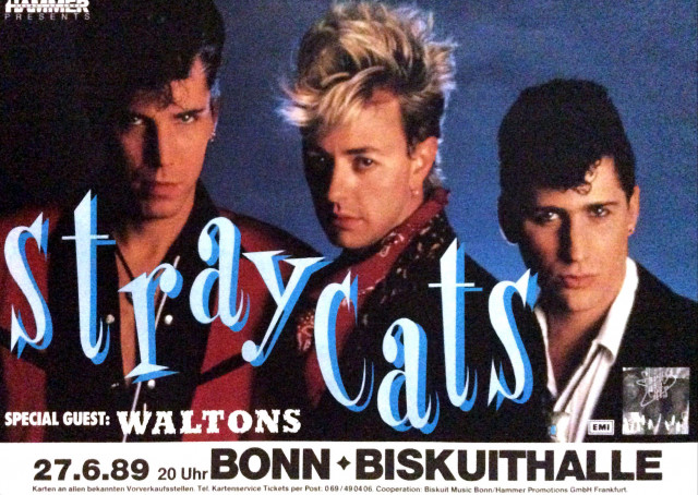 Stray Cats Tour 1989 Bonn (A1) | Posterlink Shop