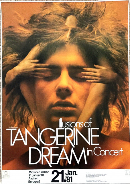 Tangerine Dream Aachen_1981 (A1) | Posterlink Shop