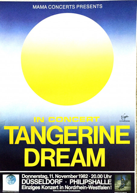 Tangerine Dream Düsseldorf 1982 (A1) | Posterlink Shop