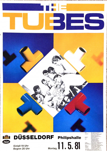 The Tubes Düsseldorf 1981 (A1) | Posterlink Shop