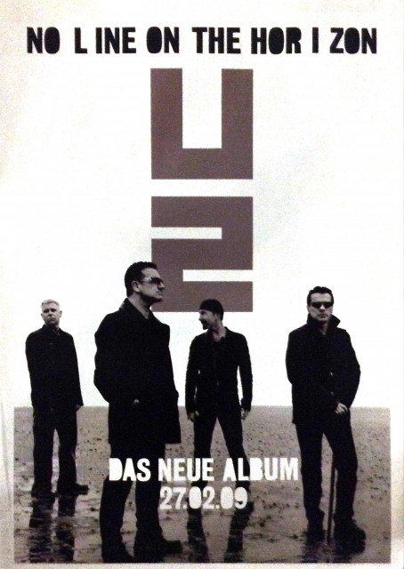 U2 No Line on the Horizon Album Release (A1) | Posterlink Shop